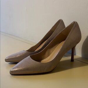 LK Bennett gold heels 39.5
